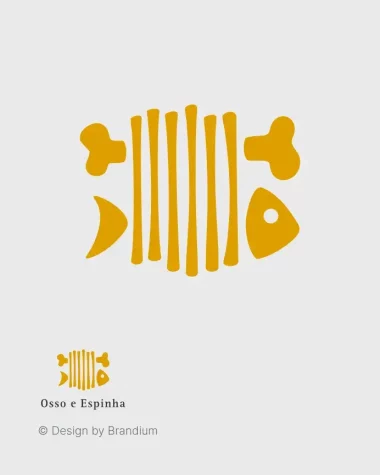 Design de MArca Restaurante Osso e Espinha 2013 | Brandium